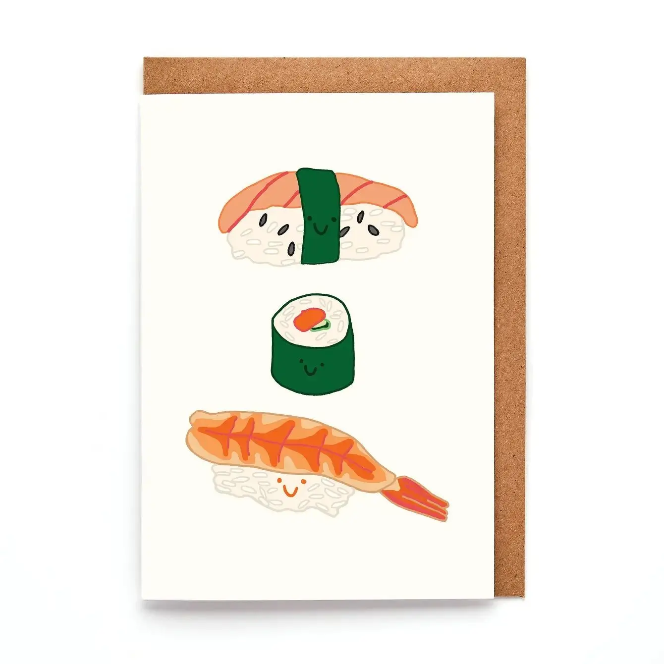 Mini Sushi Card | Cute Japanese Foodie Card | Small Gift