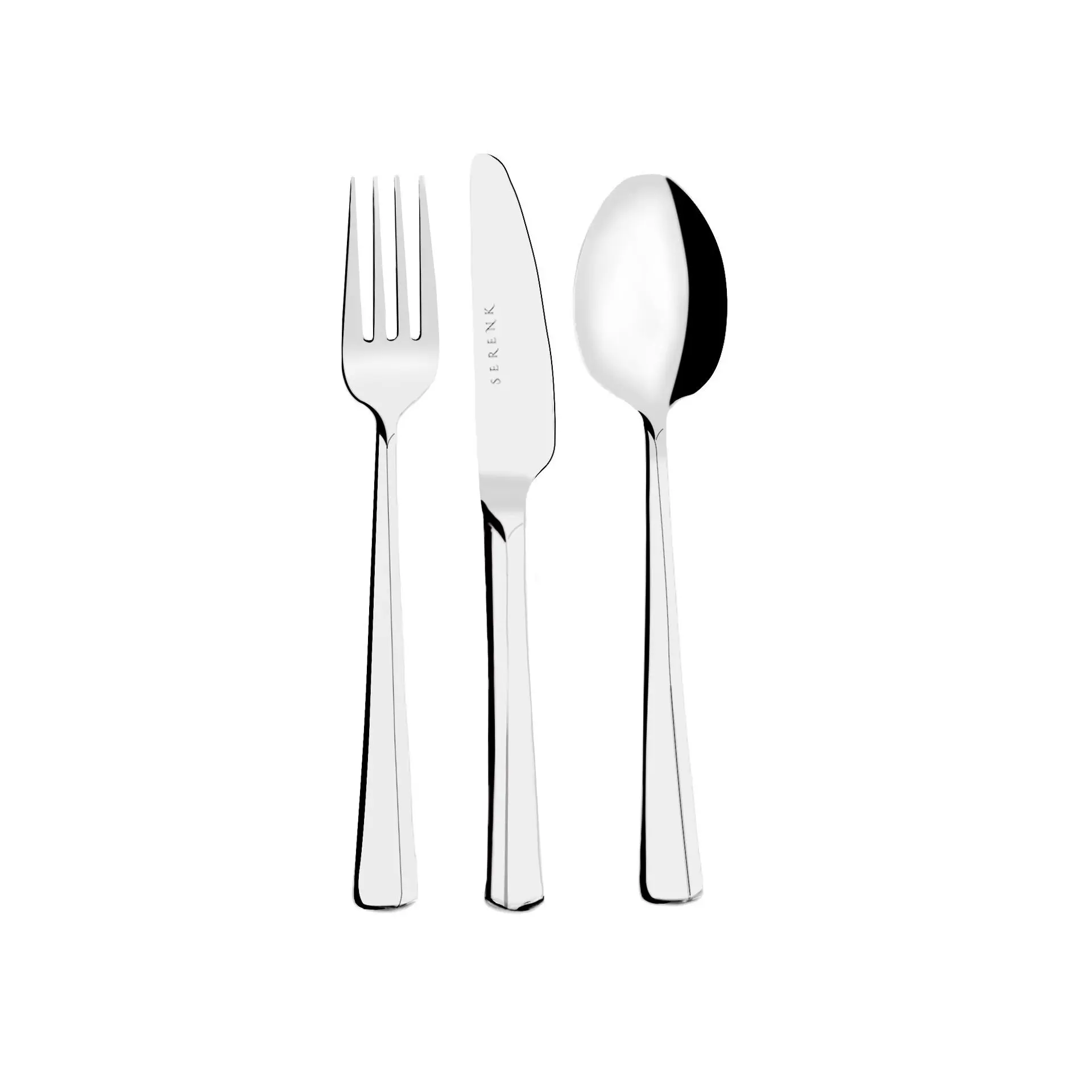 Serenk Paris Stainless Steel Cutlery Set 18 Pieces