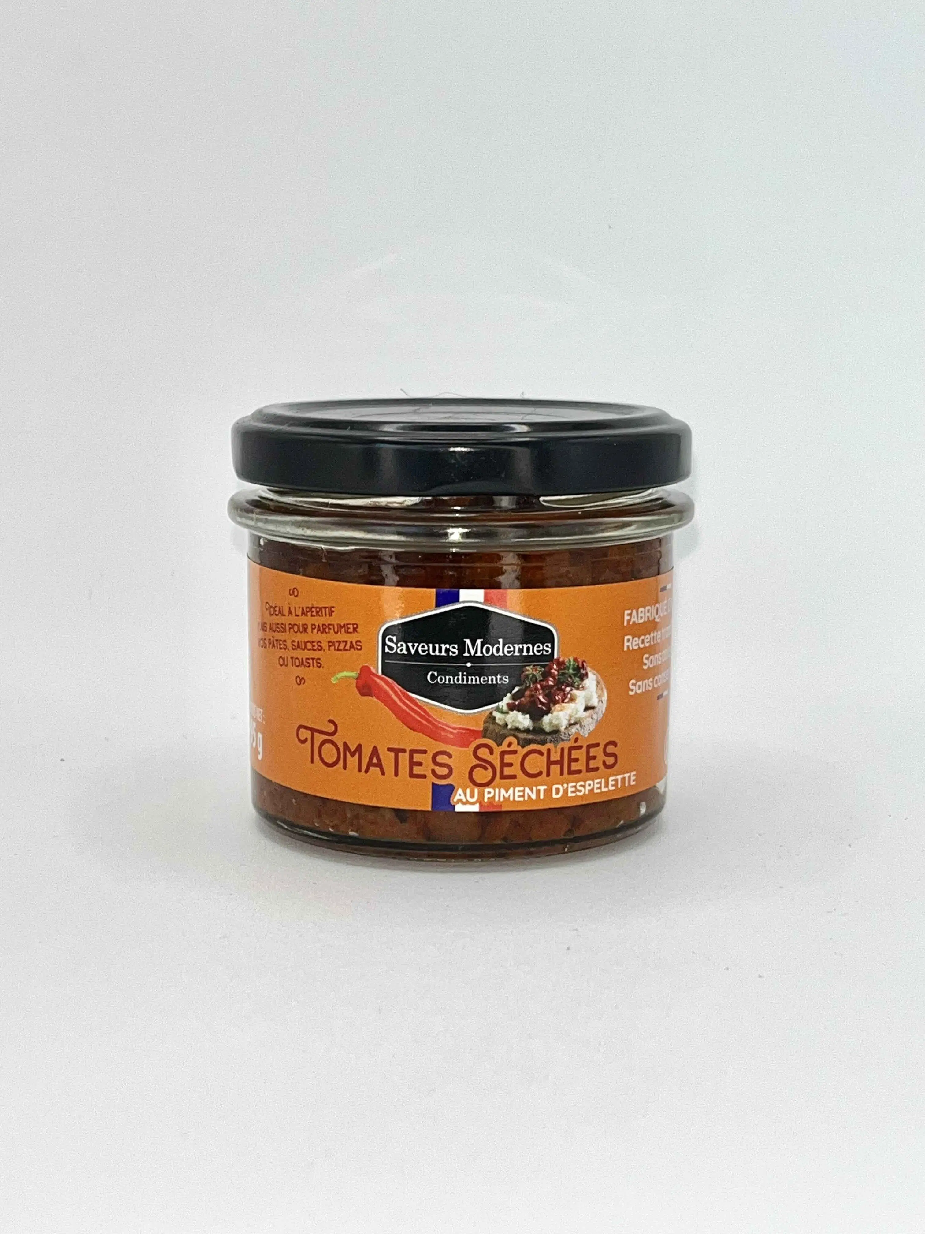 Tomates secos untables con pimiento de Espelette