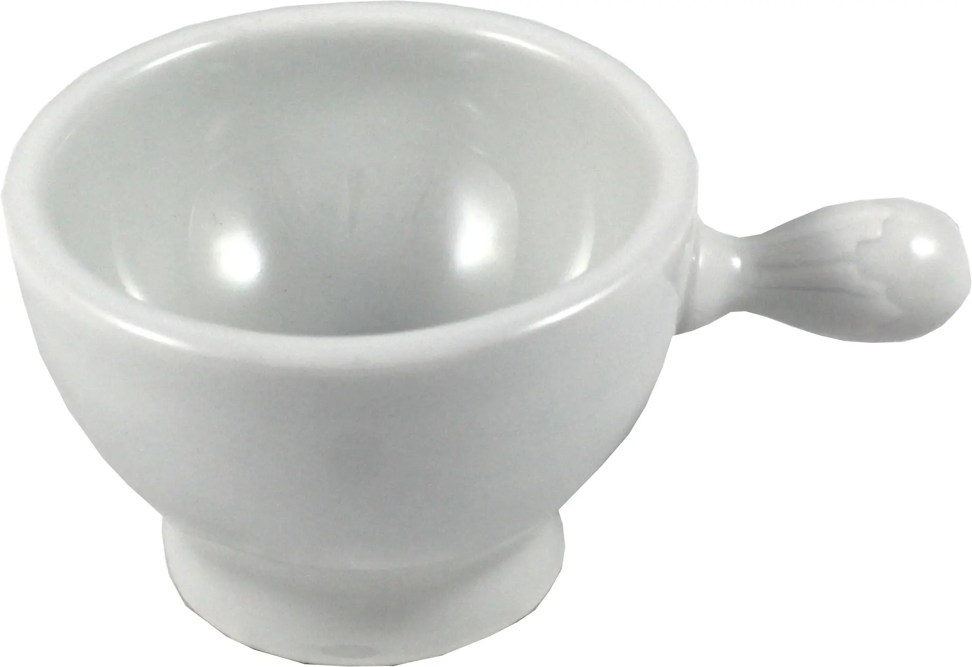 Porcelain razor mug with handle (Article No .: 17117)