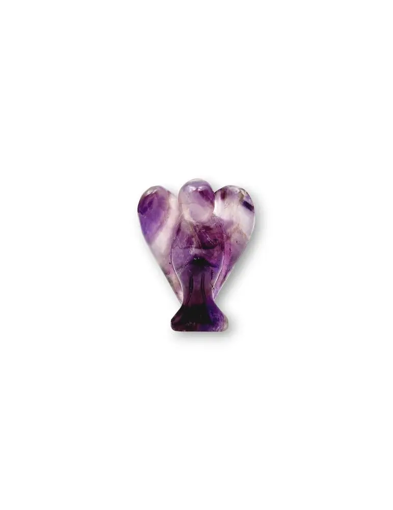 Angel carved in Amethyst