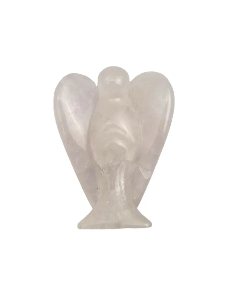 Angel carved in rock crystal