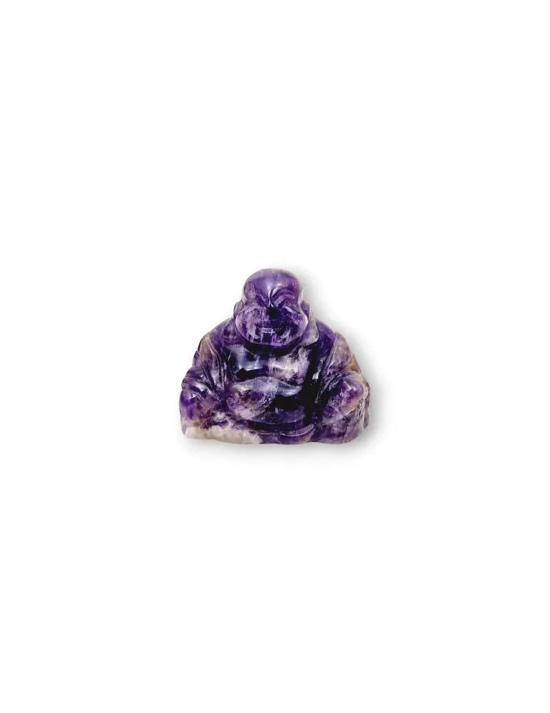 Buddha carved in Amethyst
