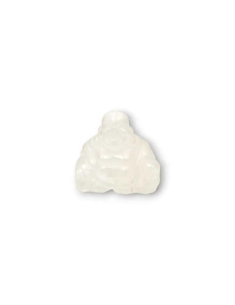 Buddha carved in rock crystal