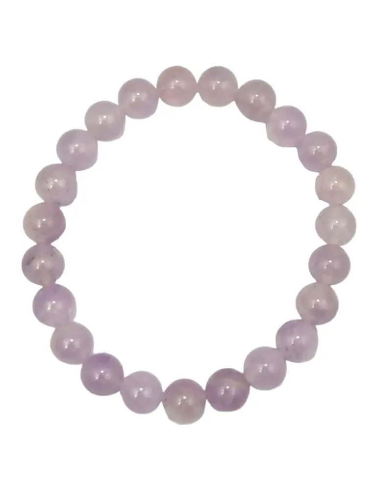 Amethyst lavender pearl bracelet A