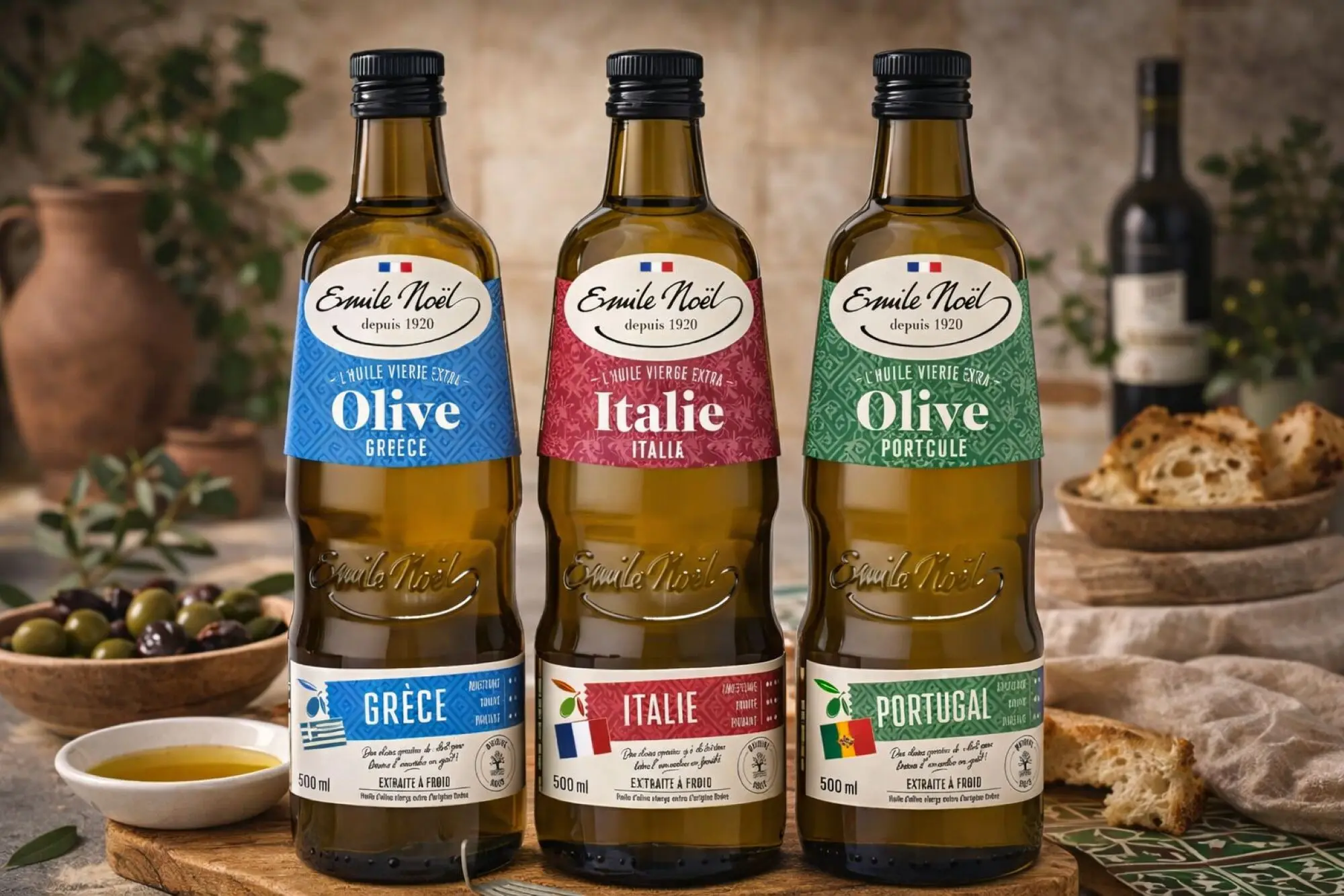Griechisches Bio-Olivenöl extra vergine 500 ml