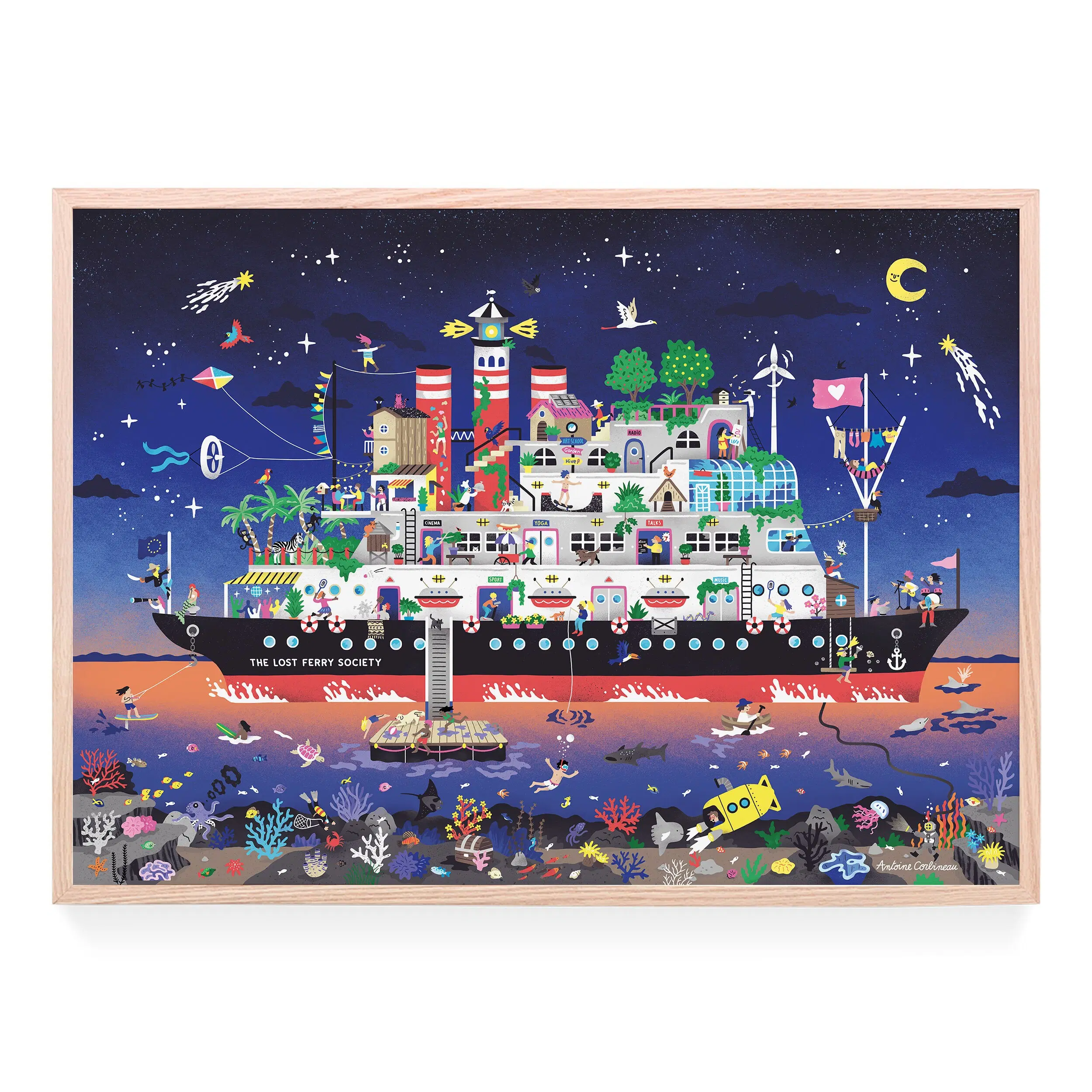 Poster - Lost Ferry Society
