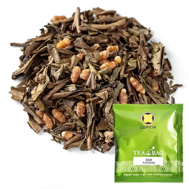 HÔJI-GENMAÏCHA "KIRISHIMA" - Box of 60 tea bags - Japanese green tea