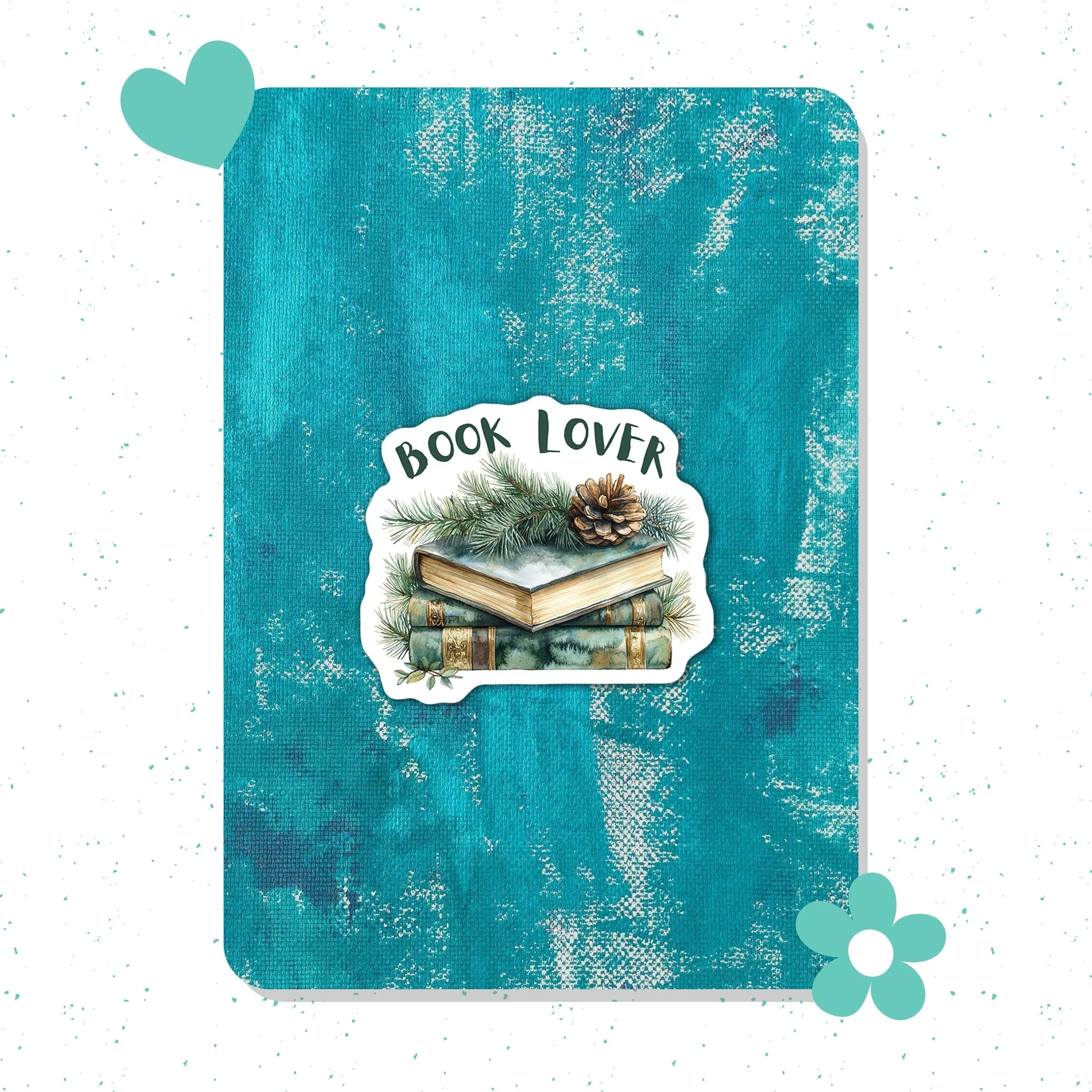 Book Lover Vinyl Sticker