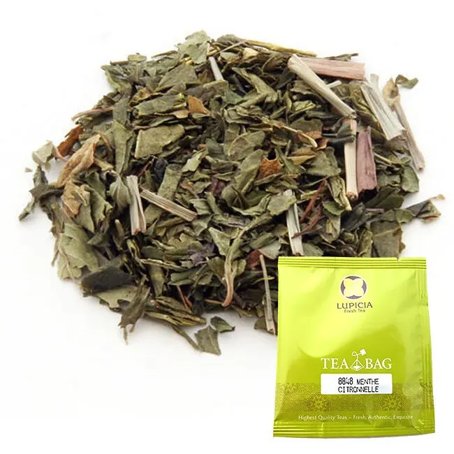 LEMONGRASS MINT - Box of 60 tea bags - Mint green tea