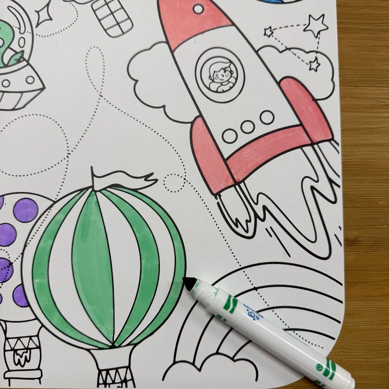 Magical Space & Planets Placemat