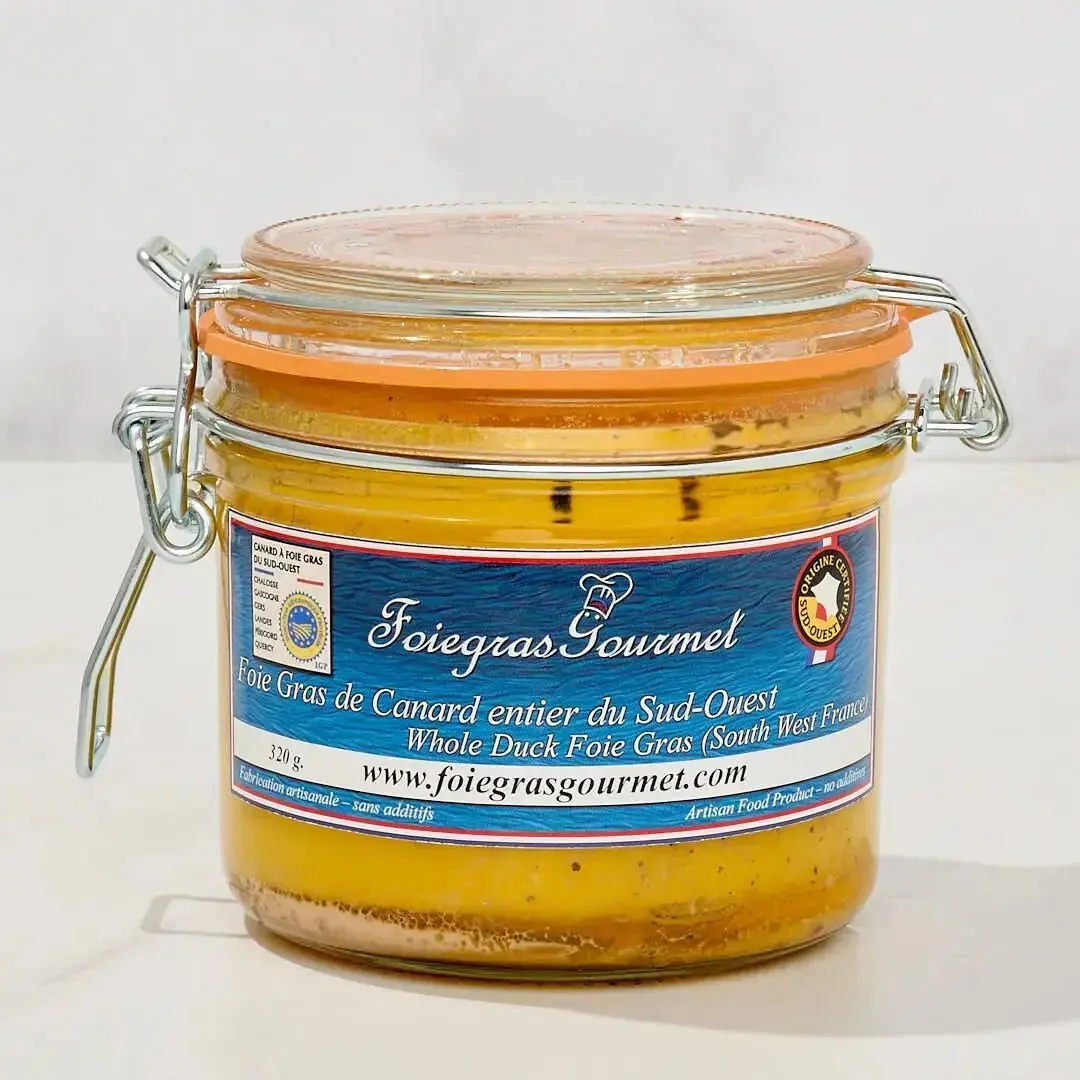 Whole Duck Foie Gras from the Southwest 530 g