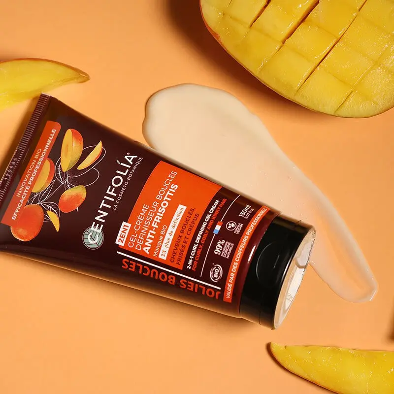 Organic 2-in-1 curl defining cream gel