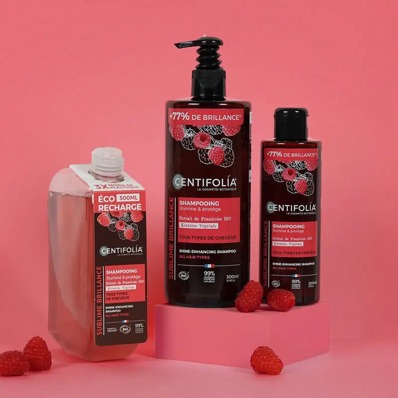 Organic shine shampoo