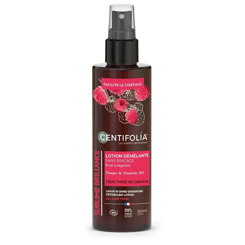 Leave-in shine detangling lotion