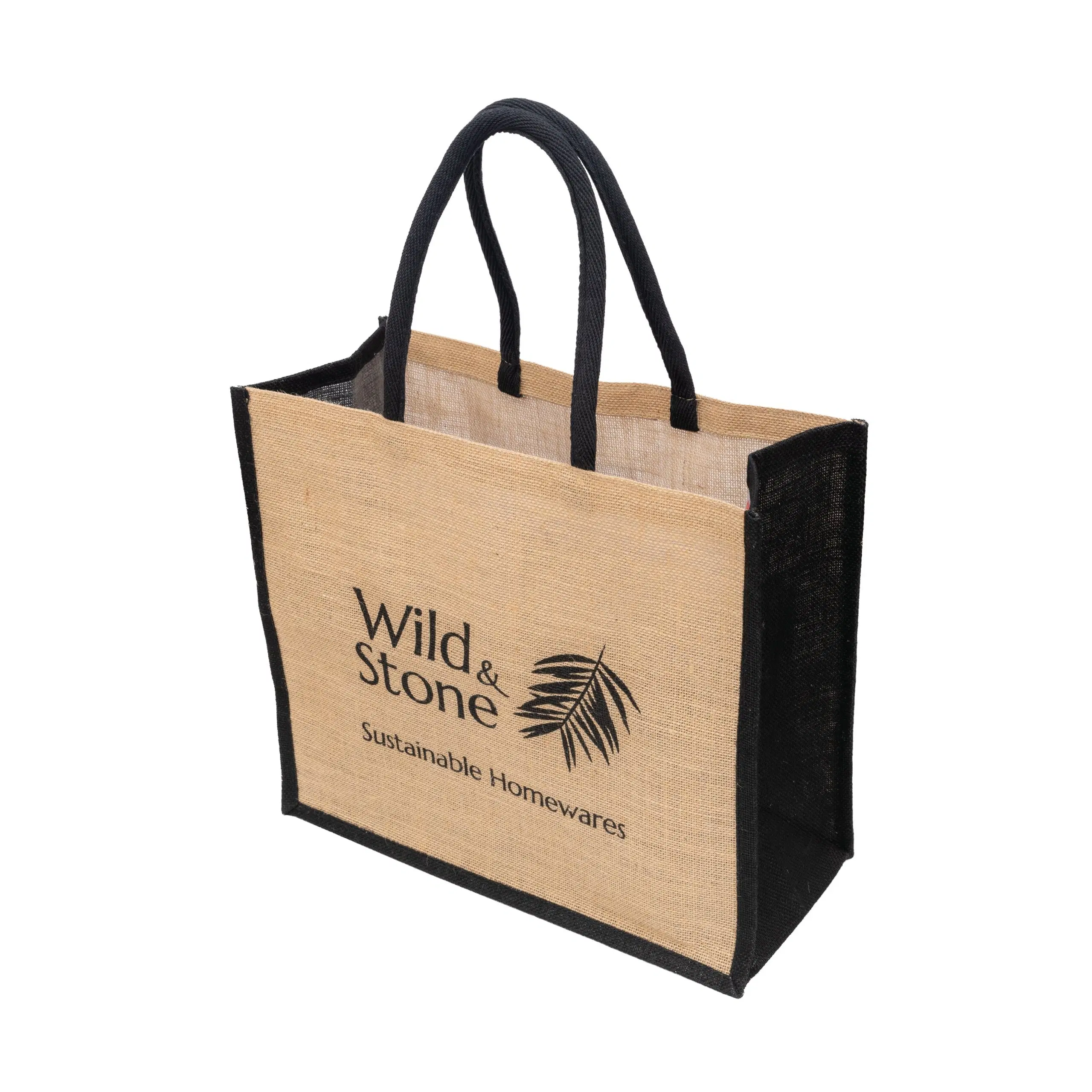 Jute Hessian Einkaufstasche