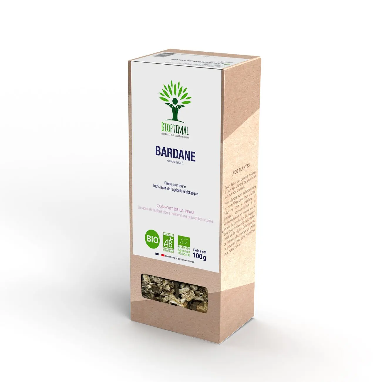 Bardane Plante pour tisane Bio 100g