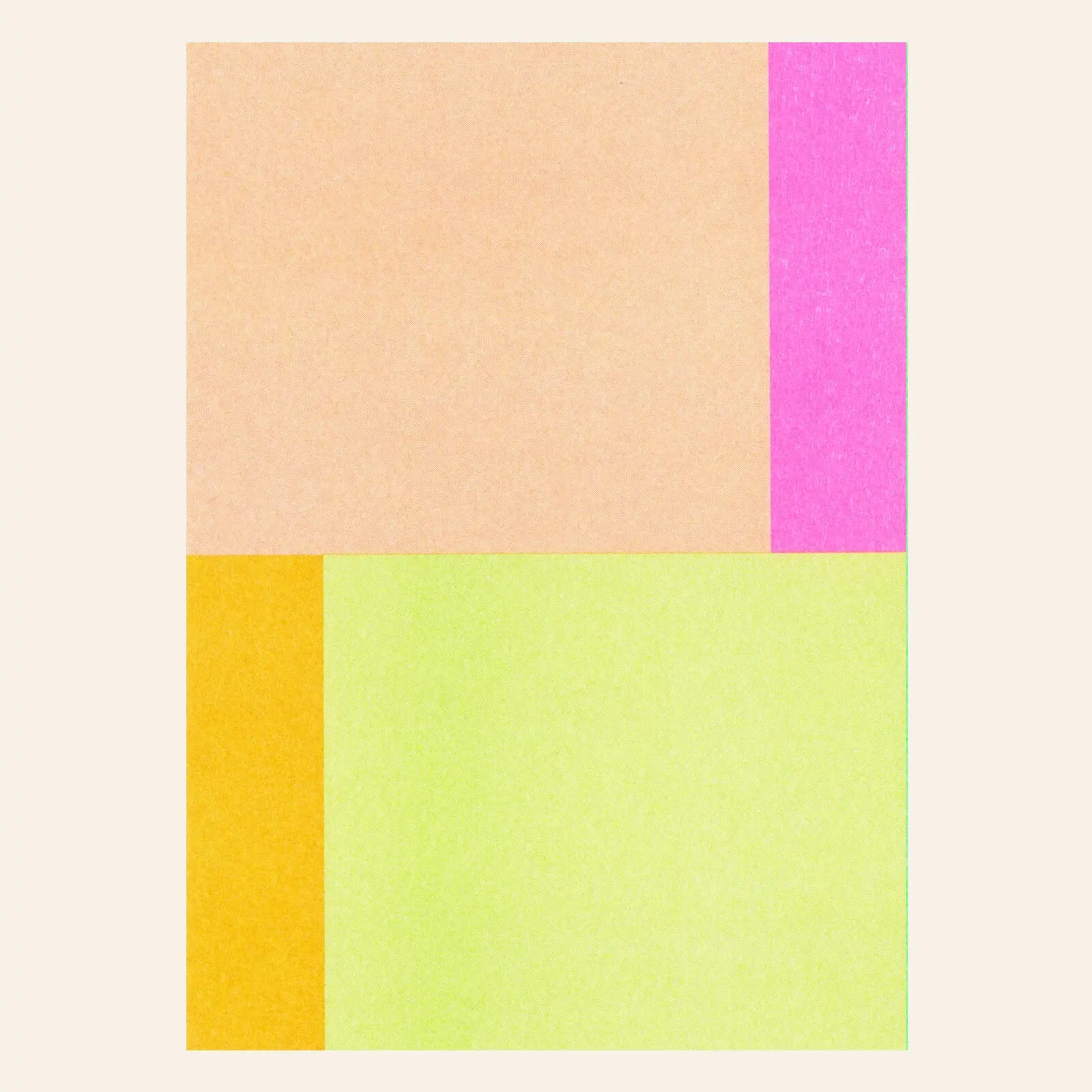 Risography postcard – Colorcode Pink – DIN A6