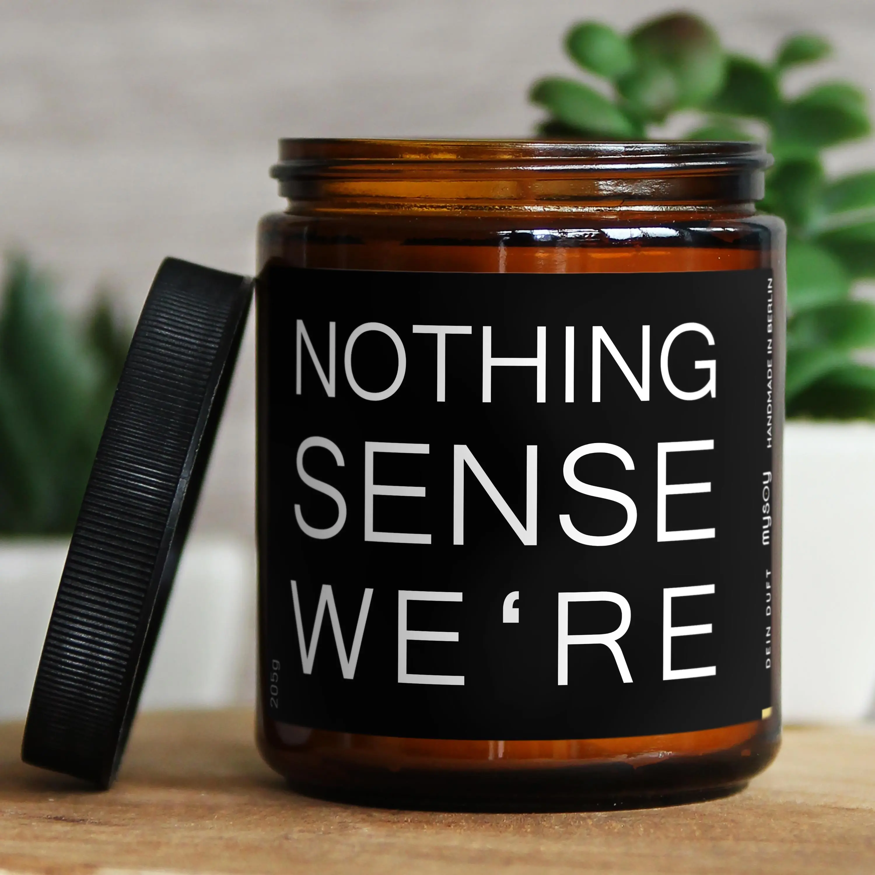 Nothing makes sense when we're apart - Duo Candle No. 1