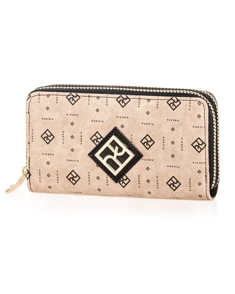 Aria Double Monogram Wallet