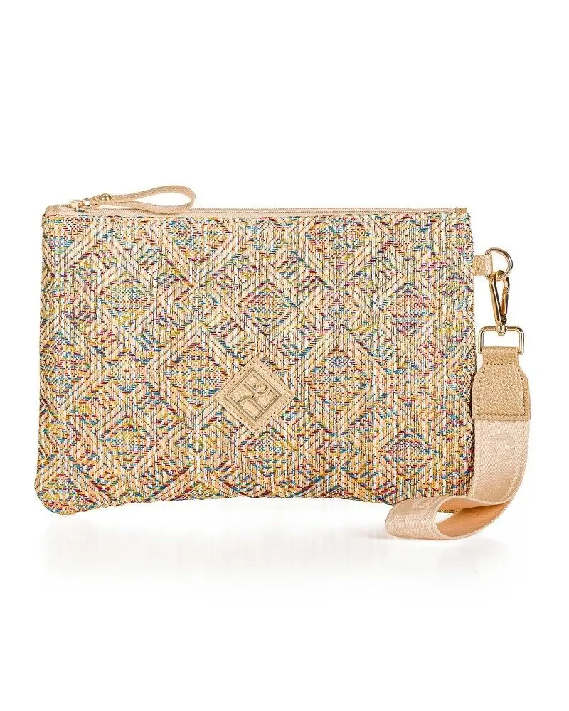 Hand Bag Sybil Straw Gold