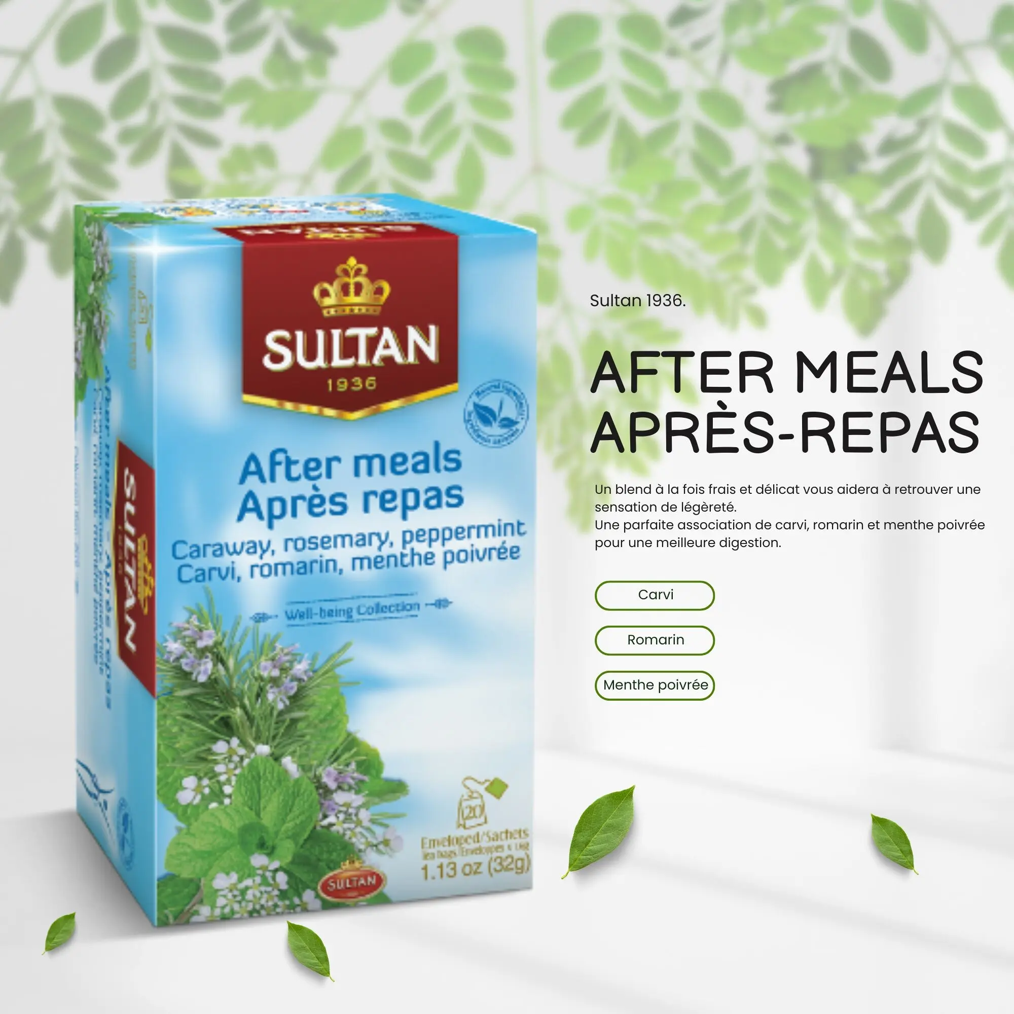 Sultan Aufguss nach dem Essen