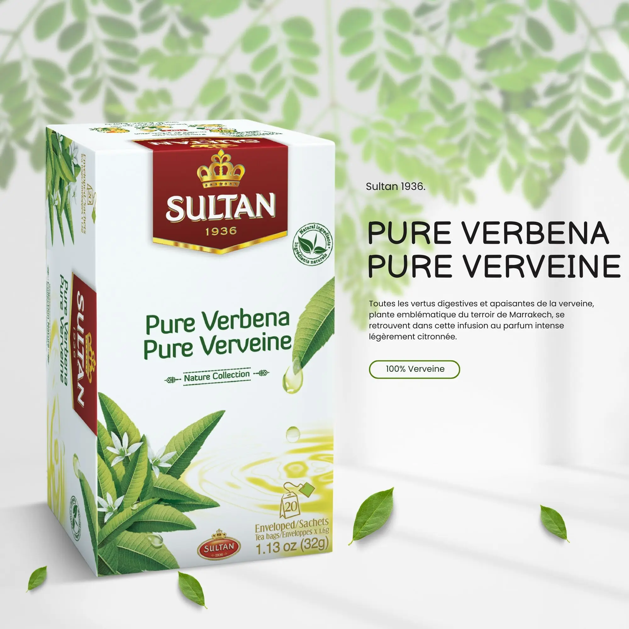 SULTAN PURE VERBENE INFUSION