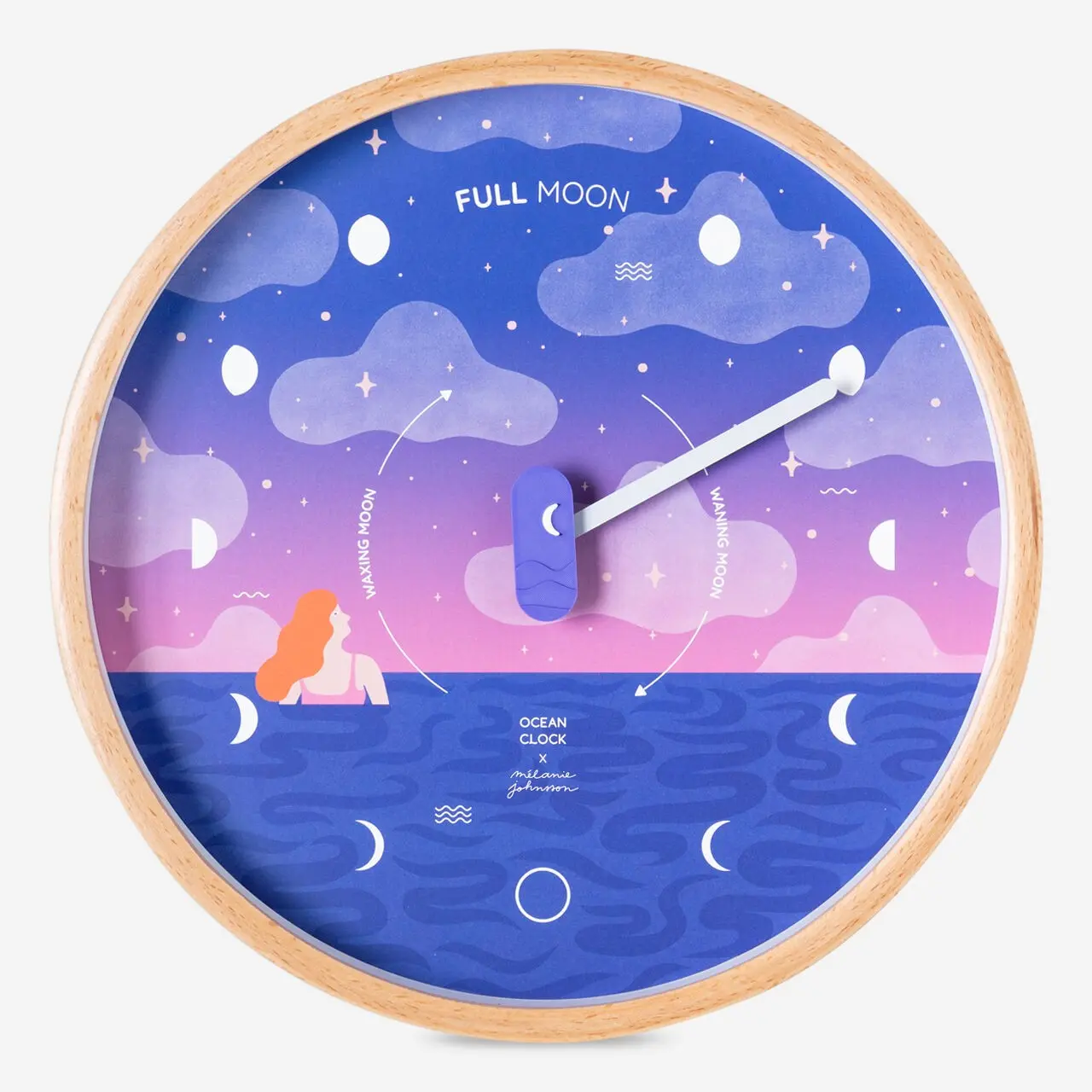 Lunar clock x Mélanie Johnsson