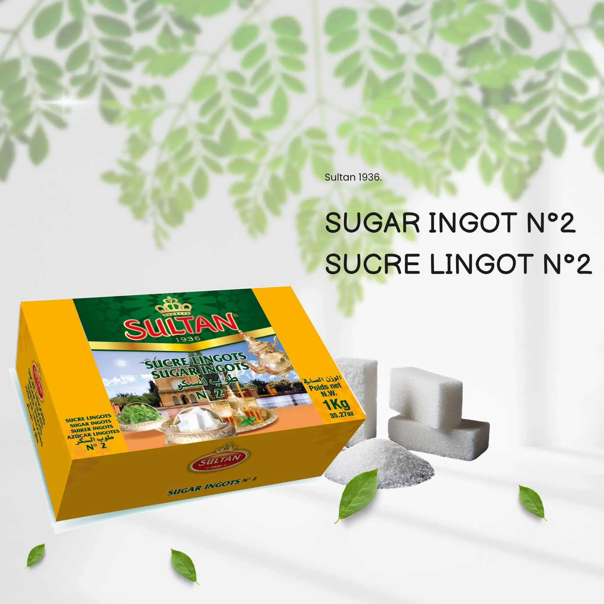 MAROKKO SULTAN LINGOT ZUCKER
