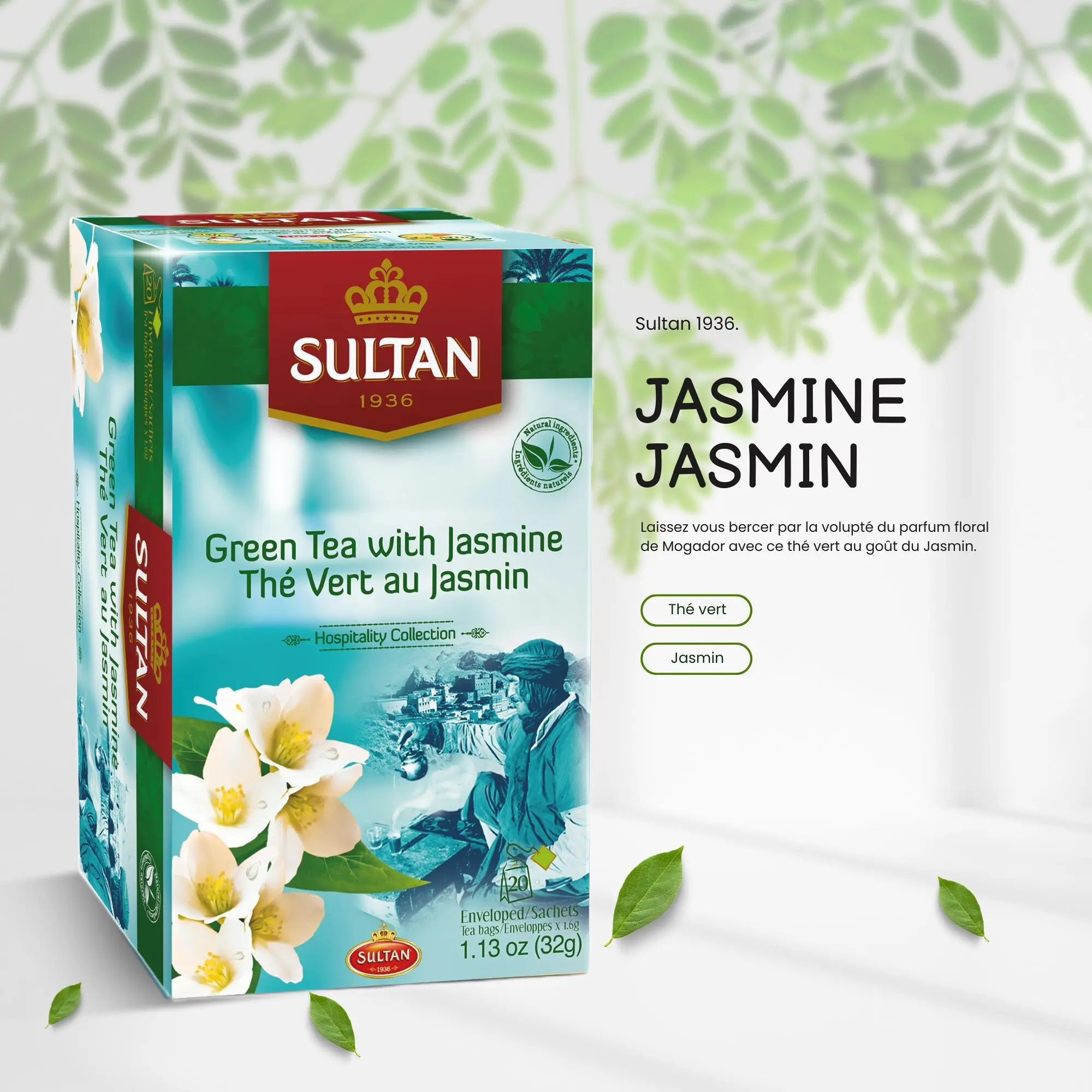 SULTAN GRÜNER TEE MIT JASMIN