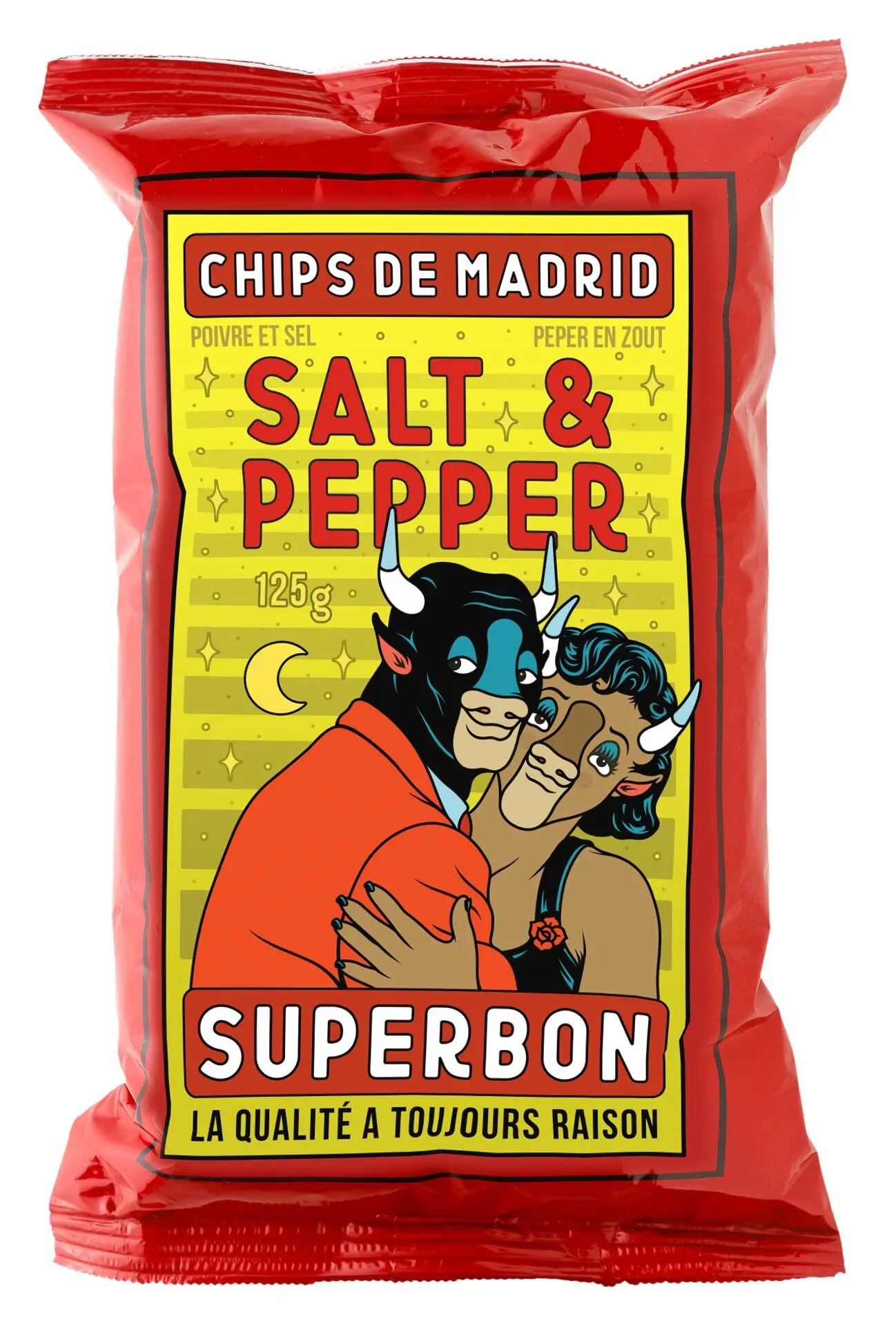 Superbon Chips De Madrid Salz & Pfeffer 10 x 125 g