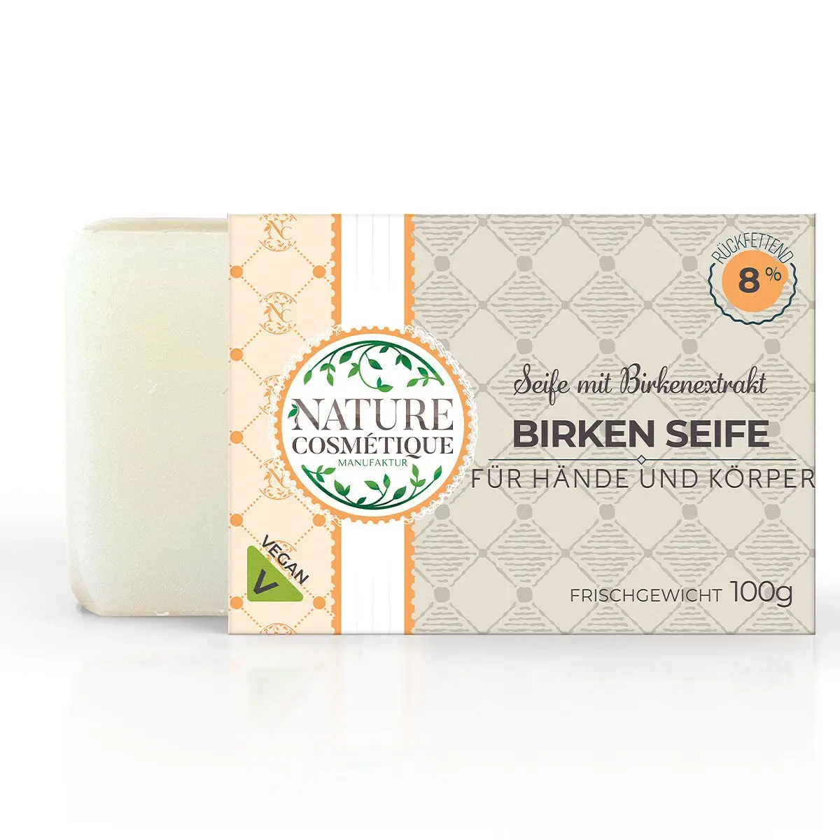Birken Seife mit echtem Birkenextrakt - 100g