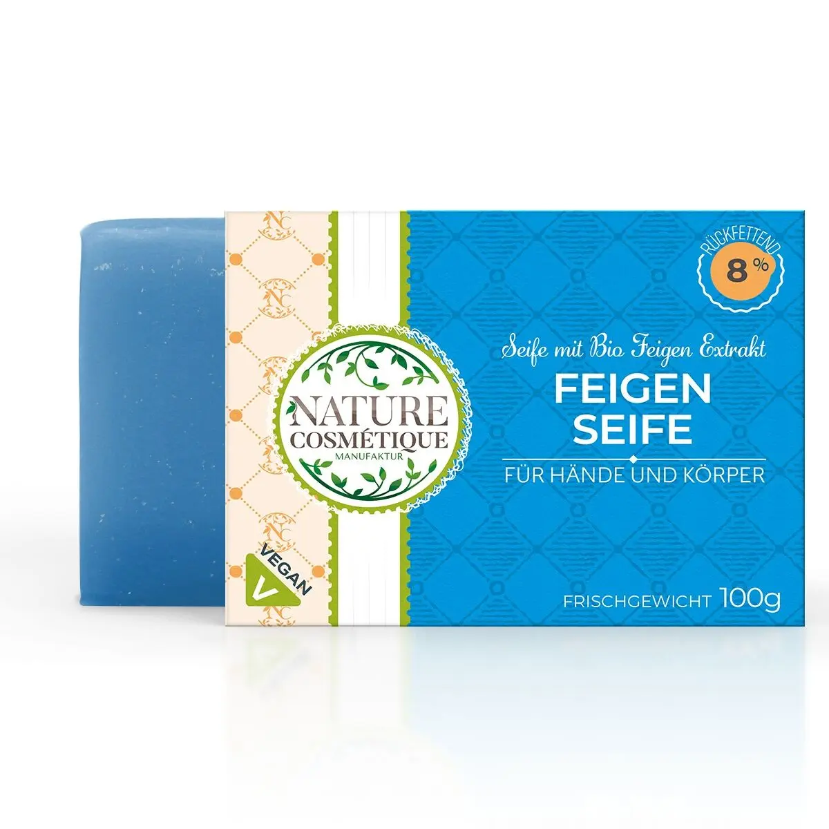 Feigen Seife mit Bio Feigen Extrakt - 100g