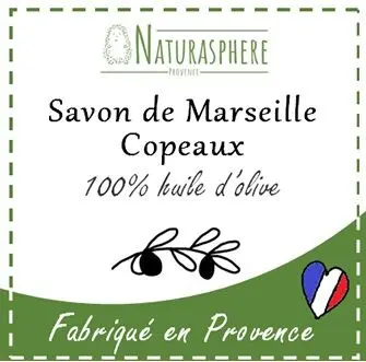 Savon de Marseille 2kg en copeaux