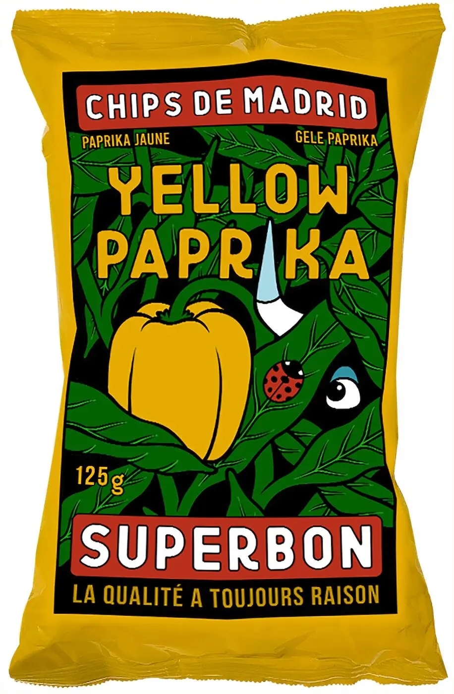 Superbon Chips de Madrid Gelbe Paprika 10 x 125 g