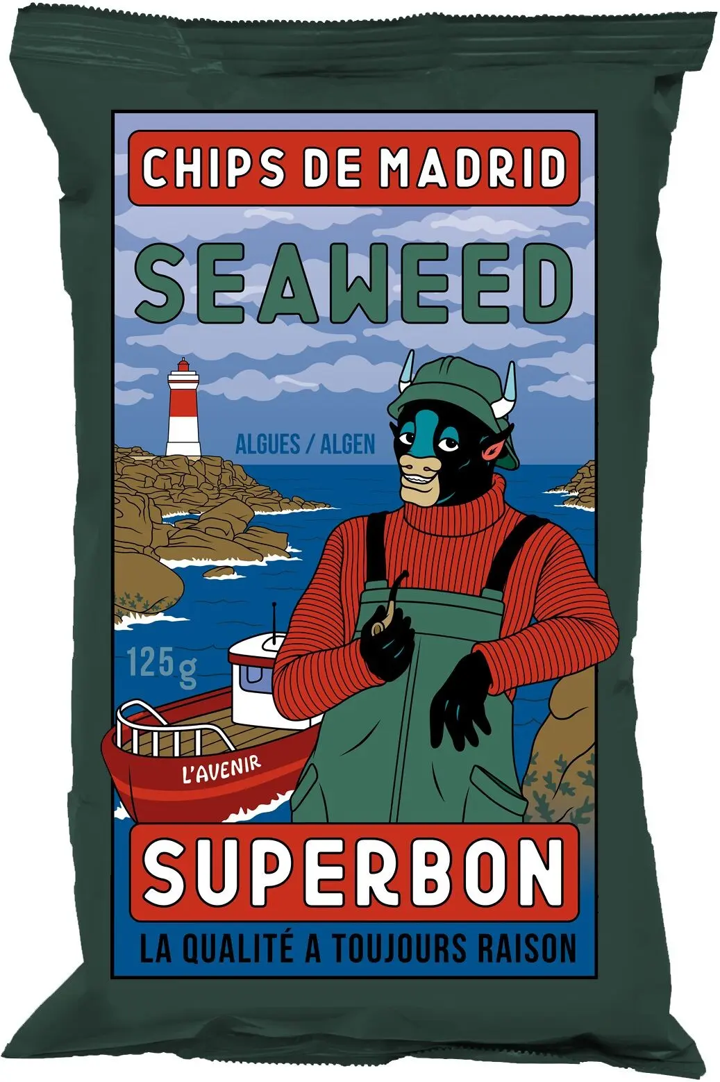 Superbon Chips de Madrid Algen 10 x 125 g