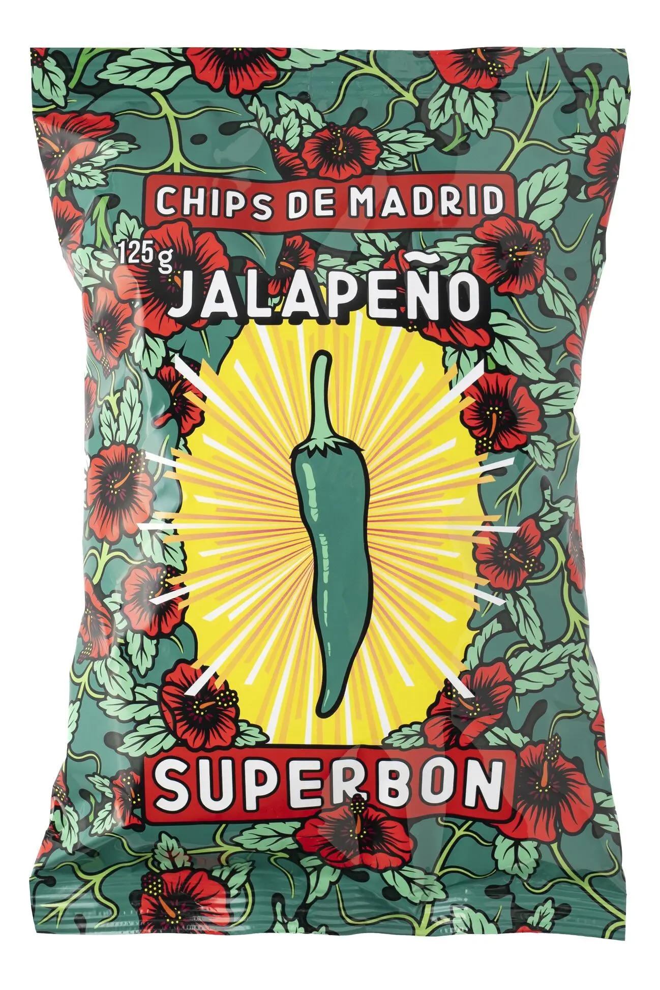 Chips de Madrid Jalapeno 10 x 125g