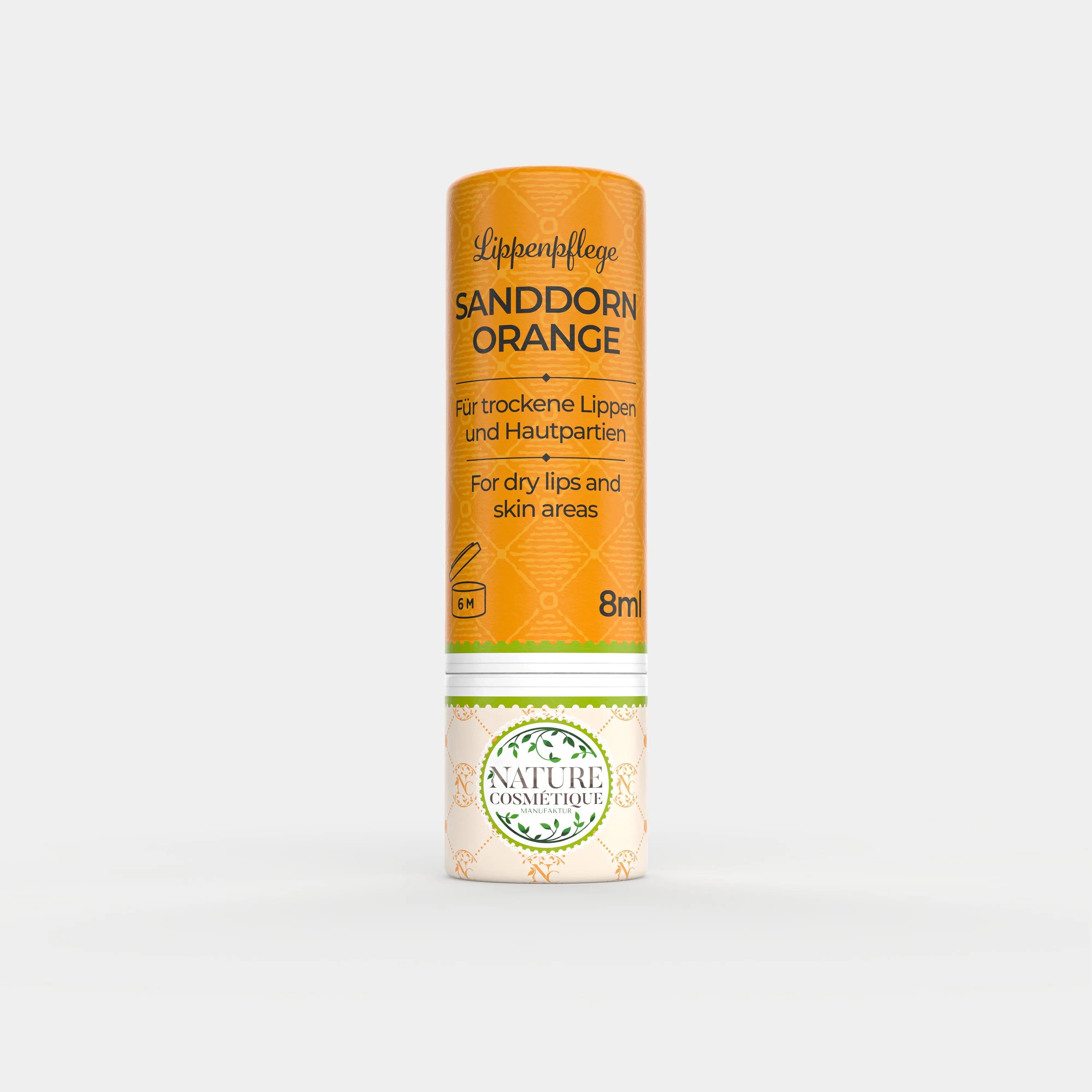 Lippenpflege Sanddorn Orange - 8g