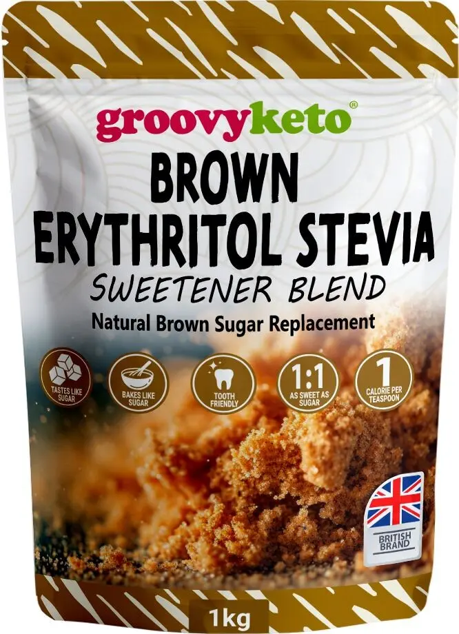 Groovy Keto Brown Erythritol & Stevia Blend (1kg)