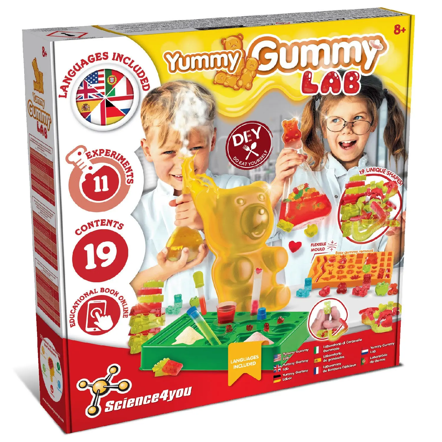 Gummy Sweets Lab - Educational Toy for Kids (7 languages)