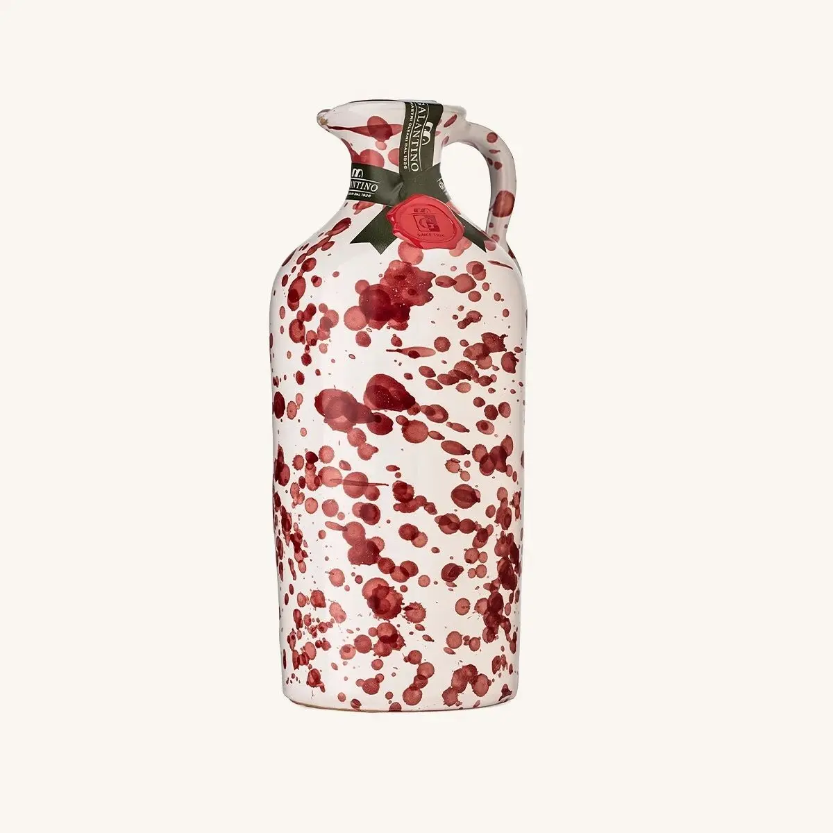 Aceite de Oliva Virgen Extra en Tarro Cerámica Fantasia Bordeaux Galantino 100ml