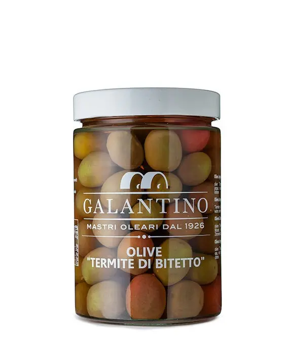 Aceitunas Termitas de Bitetto Galantino 200g