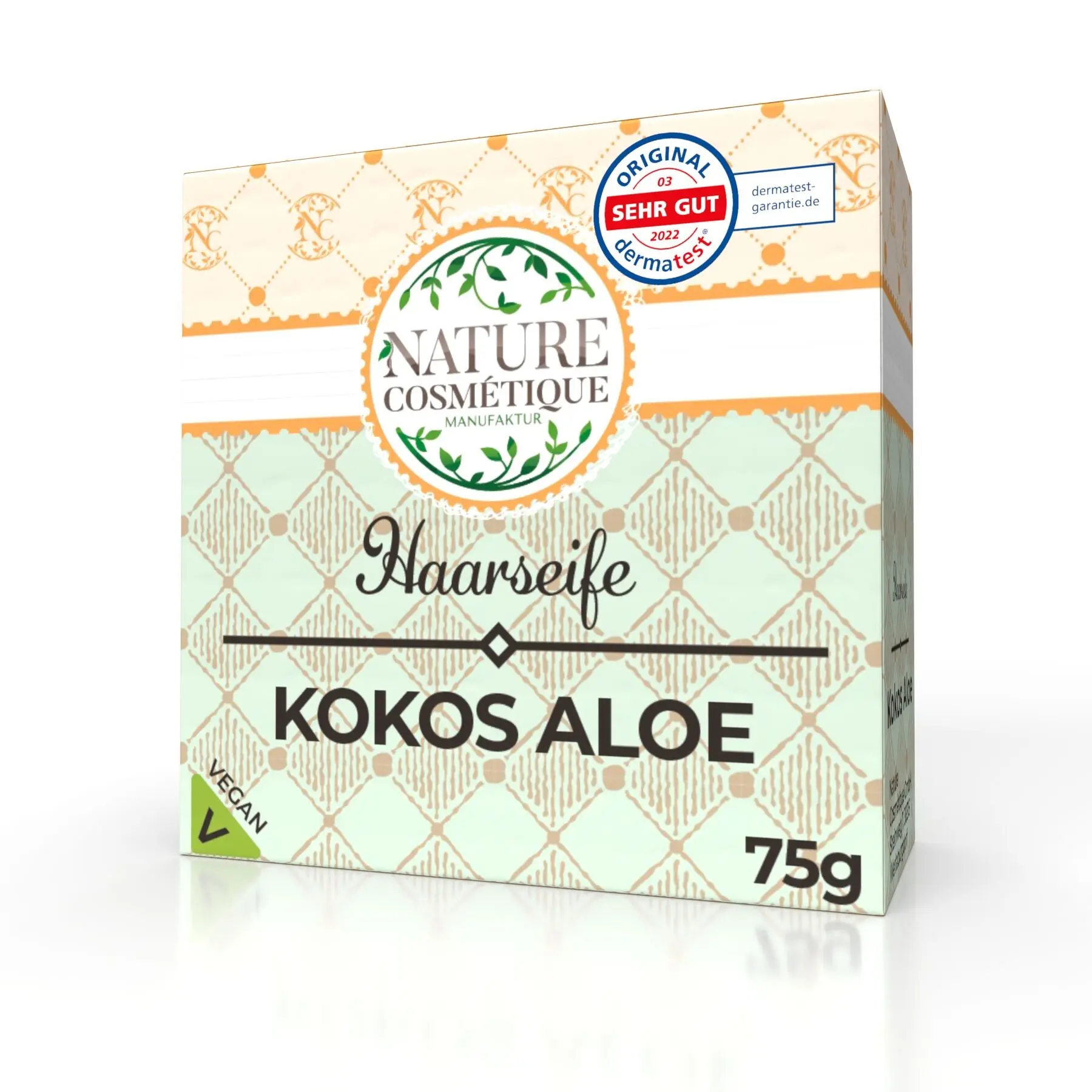 Festes Shampoo Kokos Aloe - 75g