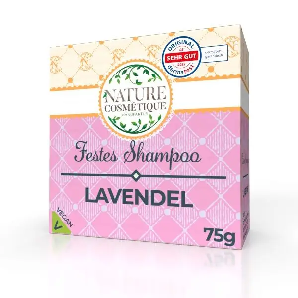 Festes Shampoo Lavendel - 75g