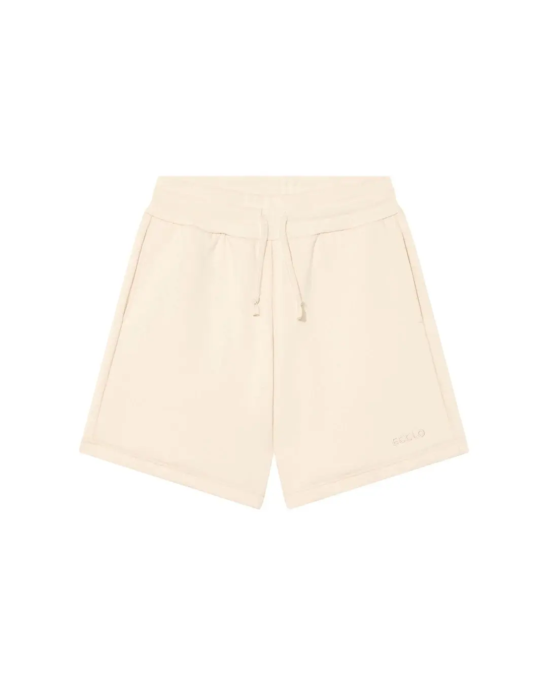 Shorts de color crema reciclados - Fabricados en Francia