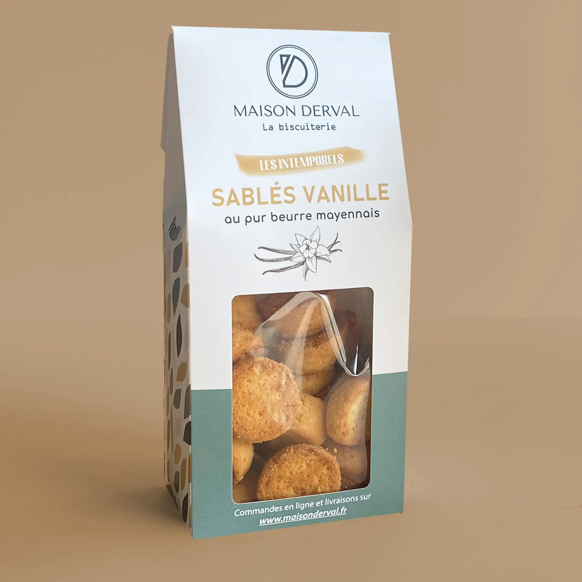 Vanilla shortbread cookies (100g)