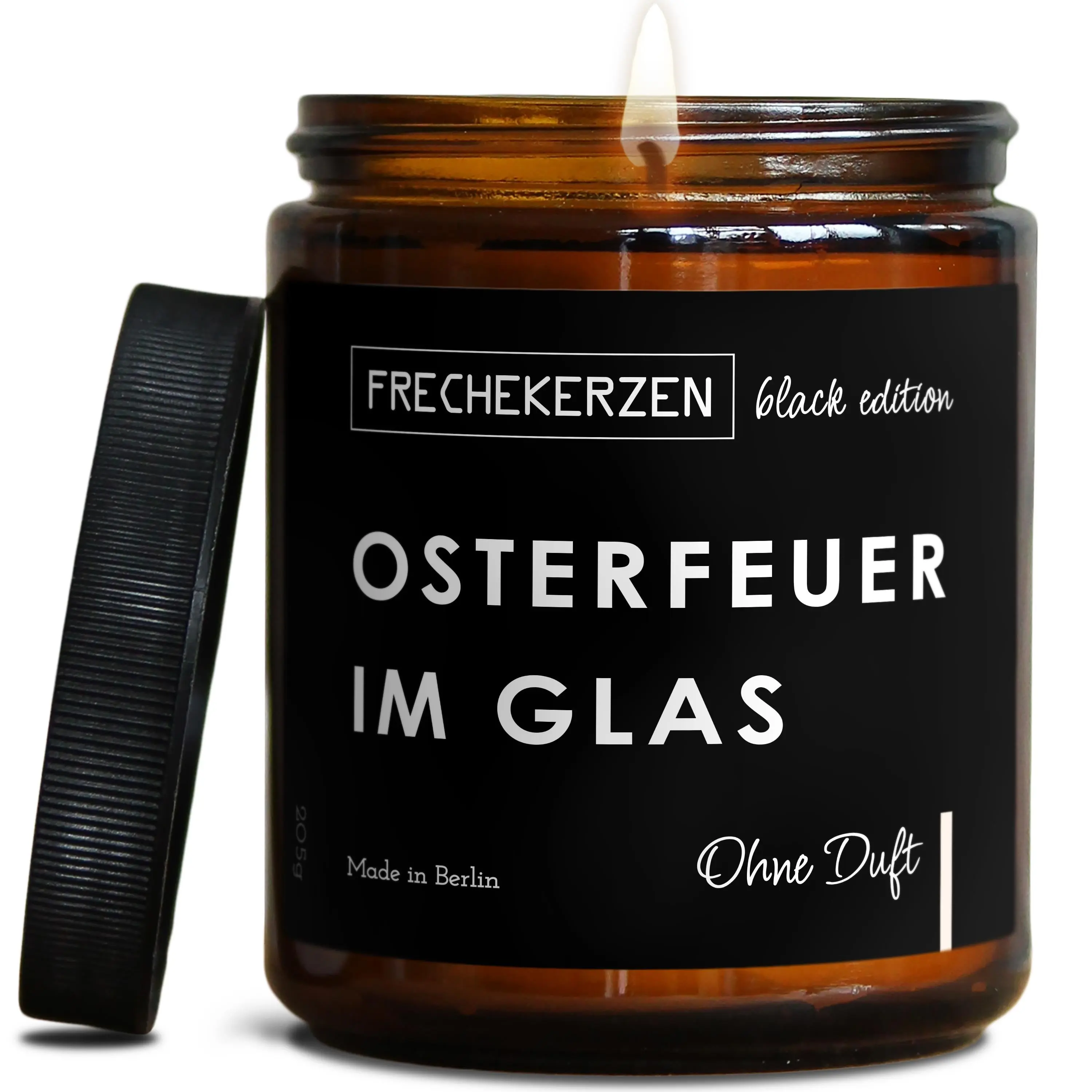 Cheeky candle | Easter fire in a glass
