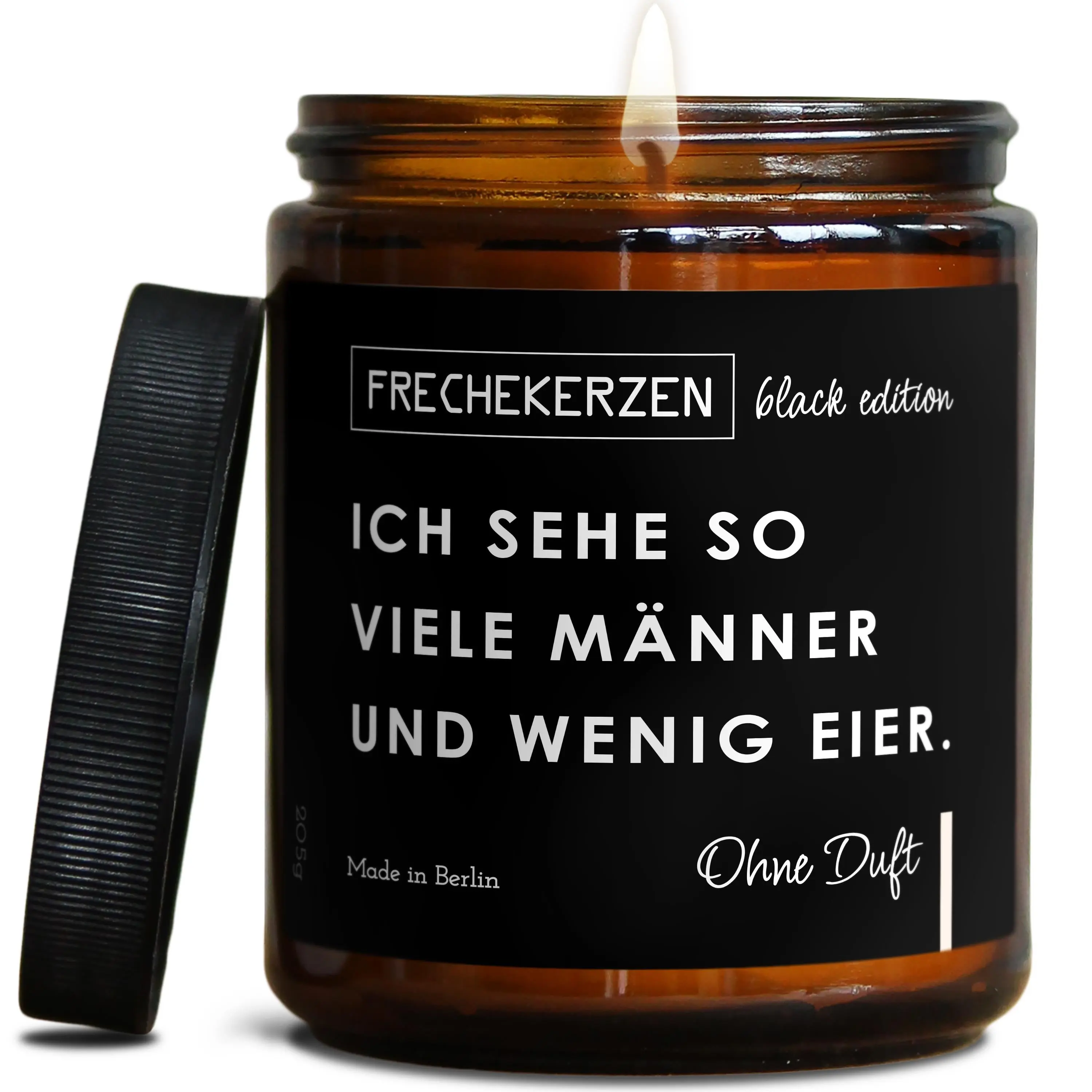 Cheeky candle | I see so many men and few balls.
