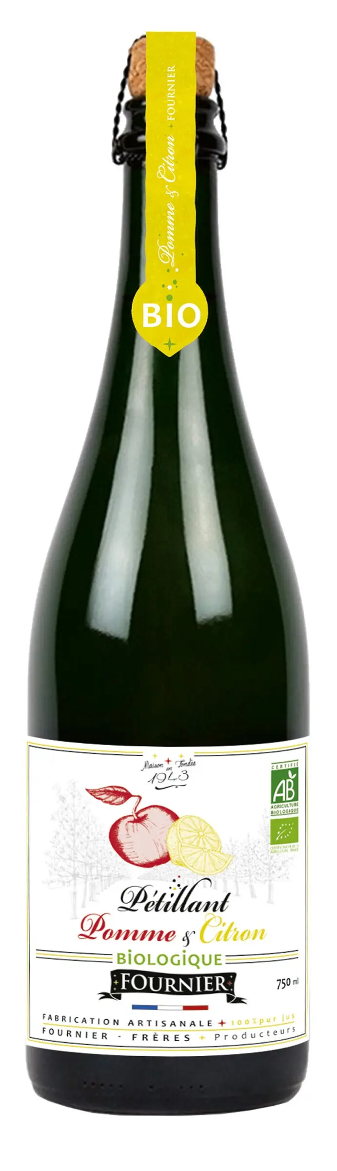 Pétillant Pomme Citron - 75CL