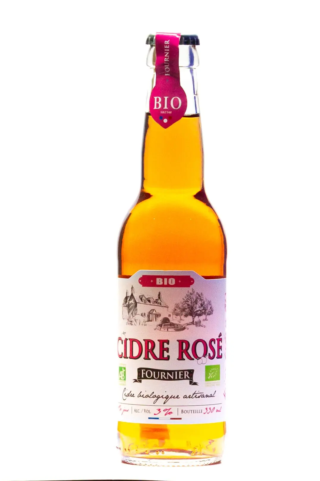 Cidre Rosé Bio - 33CL